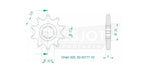 Esjot Standard 520 Sprocket For Sherco X-Ride 125 2014 Front 10T