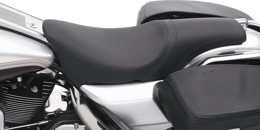Drag Specialties Predator Smooth Seat For Harley Davidson FLHR 1340 1994-1996 - Black