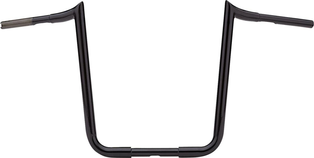 LA Choppers 1-1/4" Prime Ape Handlebar For Harley Davidson FLDE 1750 ABS 2018-2019 40.5 cm (16") - Black/Gloss
