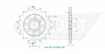 Esjot Sport 525 Sprocket For Kawasaki H2 1000 ABS 2018-2020 Front 18T
