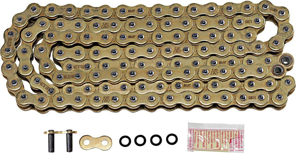 DID 520 ERV7 Chain 120 Links - Gold