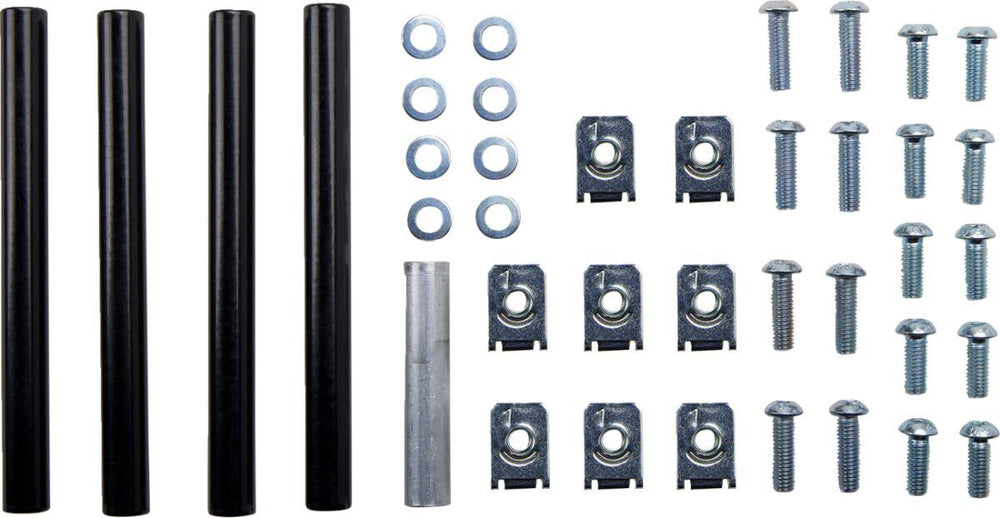 AXP Xtreme Radiator Guards For KTM EXC250 2017 - Black/Silver