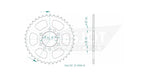 Esjot Standard 520 Sprocket For Kawasaki KFX400 2X4 2003-2006 Rear Black 40T