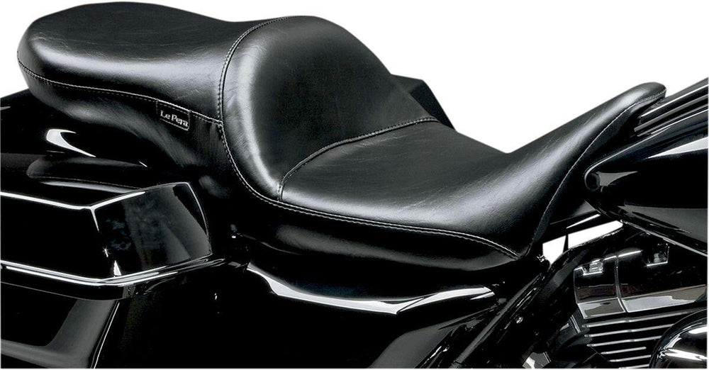 LE Pera Maverick Seat For Harley Davidson FLHR 1584 2008-2011 Smooth - Black