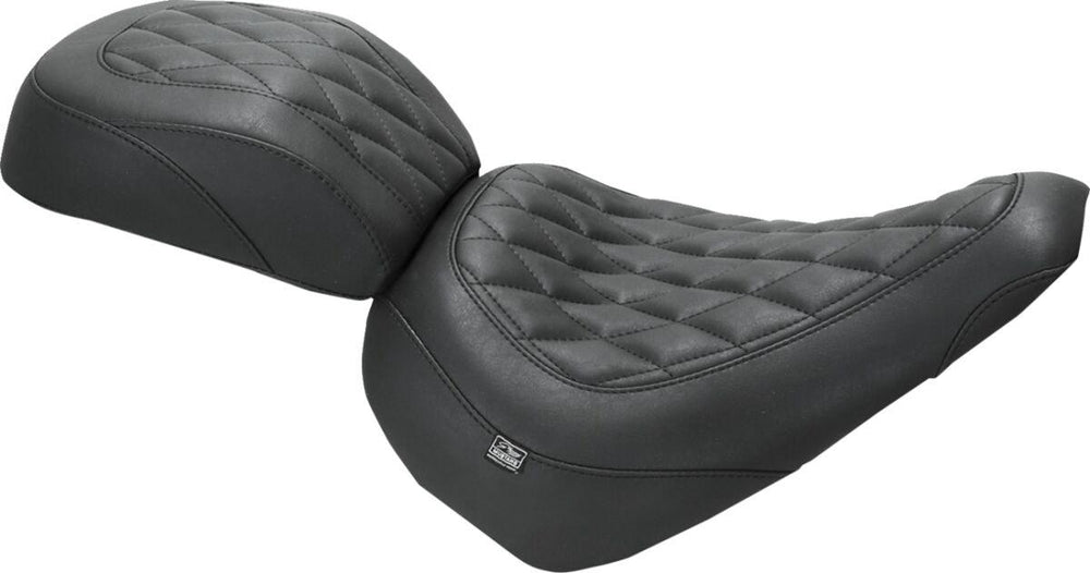 Mustang Wide Tripper Passenger Seat For Harley Davidson FXBR 1923 2023-2026 - Black