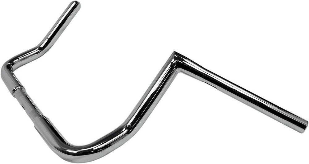 LA Choppers 1-1/4" Twin Peaks Touring Handlebar For Harley Davidson FLHT 1340 1996-1998 25.5 cm (10") - Chrome