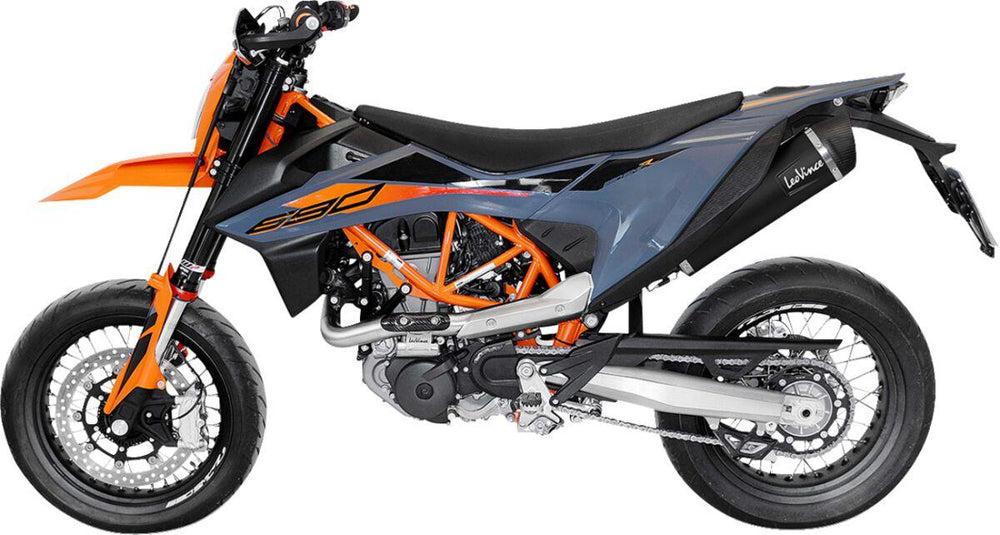 LeoVince Nero Full Exhaust System For KTM Enduro 690 R ABS 2019-2024 - Black