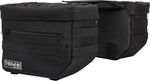 Thrashin Supply Co Essential Saddlebags For Harley Davidson FLD 1690 2012-2013 - Black
