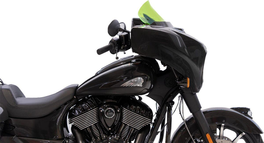 Klock Werks Kolor Flare Ice Windshield For Indian Chieftan 111 2014-2020 25.5 cm (10") - Green
