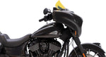 Klock Werks Kolor Flare Ice Windshield For Indian Chieftan 111 2014-2020 25.5 cm (10") - Yellow