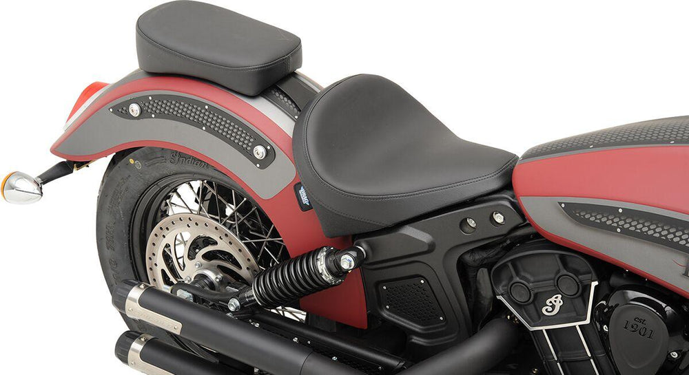 Drag Specialties Bobber Passenger Seat For Indian Scout 60 2016-2022 Smooth - Black