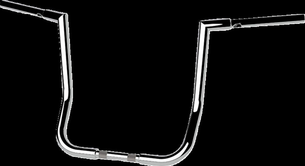 LA Choppers 1-1/4" Twin Peaks Touring Handlebar For Harley Davidson FLHTCUTG 1868 ABS 2024 40.5 cm (16") - Chrome