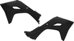 UFO Radiator Scoops For Kawasaki KX450 2024-2025 - Black
