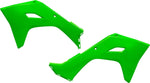UFO Radiator Scoops For Kawasaki KX450 2024-2025 - Fluorescent Green