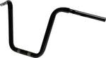 LA Choppers Twin Round Handlebar For Harley Davidson FLTRK 1868 ABS 2024 30.5 cm (12") - Black