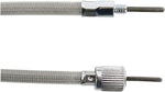 Drag Specialties Front-Wheel Drive Speedometer Cable For Harley Davidson FLHS 1340 1989-1993 - Silver