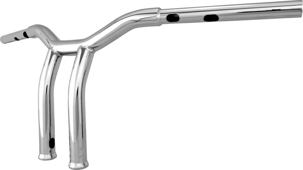 Burly Dominator Handlebar For Harley Davidson FLFBS 1923 ABS 2025-2026 25.5 cm (10") - Chrome