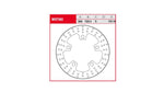 TRW Fixed Round Brake Disc For Harley Davidson FLHR 1584 Road King 2008 Front