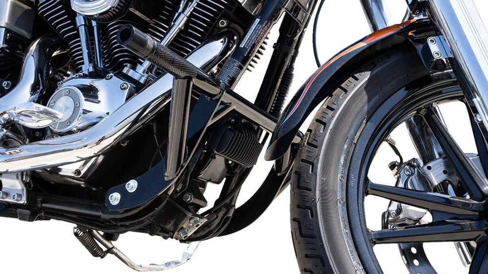 Burly Crash Bar For Harley Davidson XL 1200 C 2004-2020 - Black
