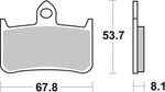 SBS HF Street Ceramic Organic Front Brake Pads For Honda CB1000F 1993-1996