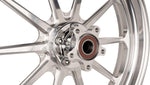 Slyfox Track Pro Wheel For Harley Davidson FLH 1868 ABS 2021 17x6 Rear without ABS - Silver