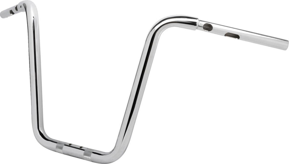 LA Choppers Twin Round Handlebar For Harley Davidson FLTRK 1868 ABS 2024 35.5 cm (14") - Chrome