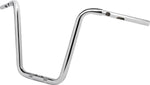 LA Choppers Twin Round Handlebar For Harley Davidson FLTRK 1868 ABS 2024 35.5 cm (14") - Chrome