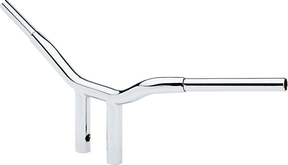 LA Choppers Kage Fighter Welded Straight-Riser Handlebar 20.5 cm (8") - Chrome