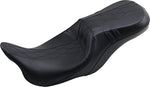 LE Pera Outcast GT 2-Up Seat For Harley Davidson FLH 1868 ABS 2021 Double Diamond/Perforated - Black