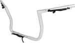 LA Choppers Pre-Wired Twin Peaks Handlebar For Harley Davidson FLHTK 1868 ABS 2024 30.5 cm (12") - Chrome