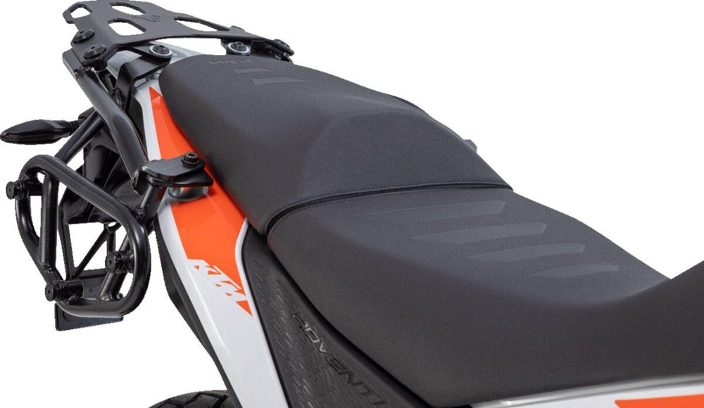 SW Motech Street Luggage Rack For KTM Adventure 390 2020-2024 - Black Powder-Coated