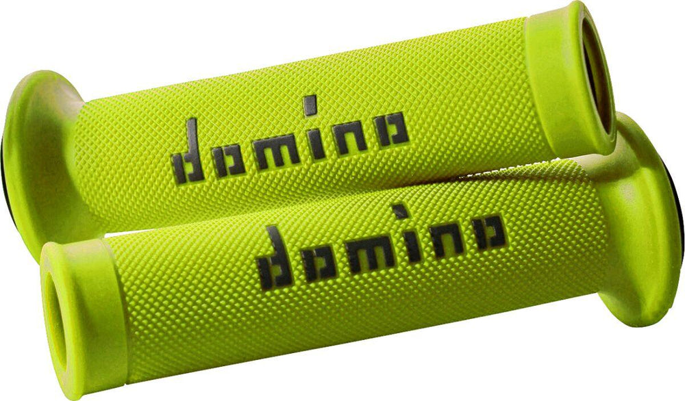 Domino MotoGP Grips - Black/Fluorescent Yellow