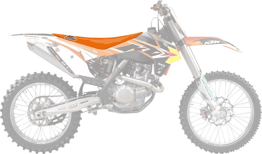 Blackbird Replica Team Seat Cover For KTM  EXC125 2012-2016 - Orange