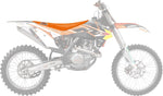 Blackbird Replica Team Seat Cover For KTM  EXC125 2012-2016 - Orange