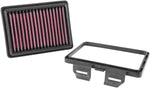 K&N High Flow Air Filter For Honda CL 500 2023-2024 - Black Red