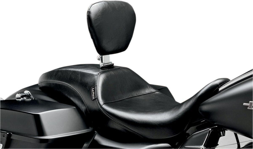 LE Pera Outcast Seat For Harley Davidson FLHR 1584 2008-2011 Smooth - Black