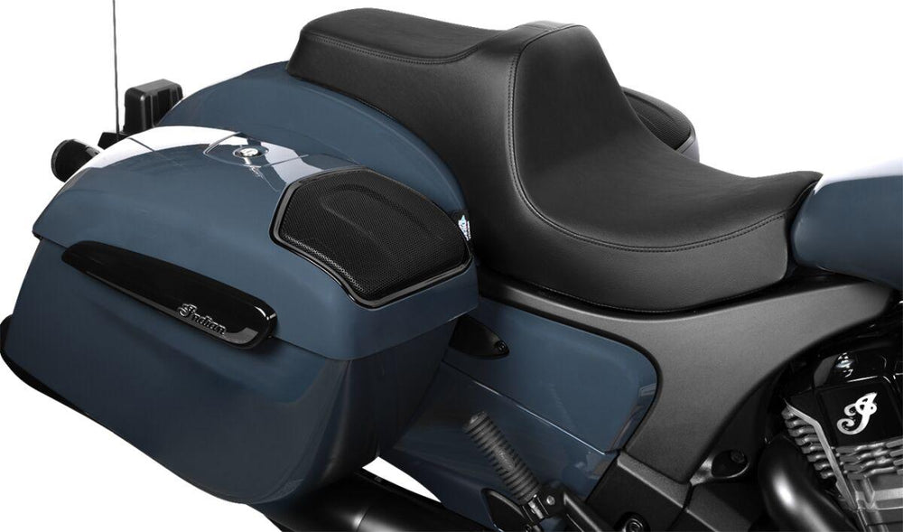 Drag Specialties Predator III Smooth Seat For Indian Challenger 108 ABS 2020-2025 - Black