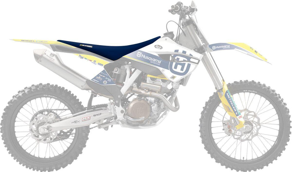 Blackbird Replica Team Seat Cover For Husqvarna FC250 2014-2015 - Blue
