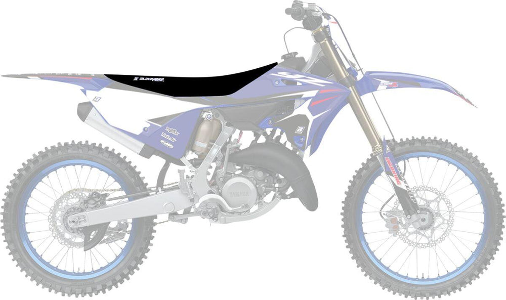Blackbird Zebra Seat Cover For Yamaha YZ125 2022-2025 - Black/Blue