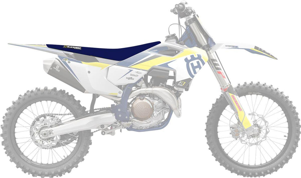 Blackbird Replica Team Seat Cover For Husqvarna FC250 2023 - Blue