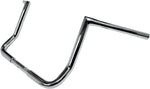 LA Choppers 1-1/4" Twin Peaks Touring Handlebar For Harley Davidson FLHT 1340 1996-1998 30.5 cm (12") - Chrome