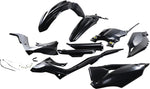 Cycra Powerflow Plastics Kit For Kawasaki KX450X 2021-2023 - Black
