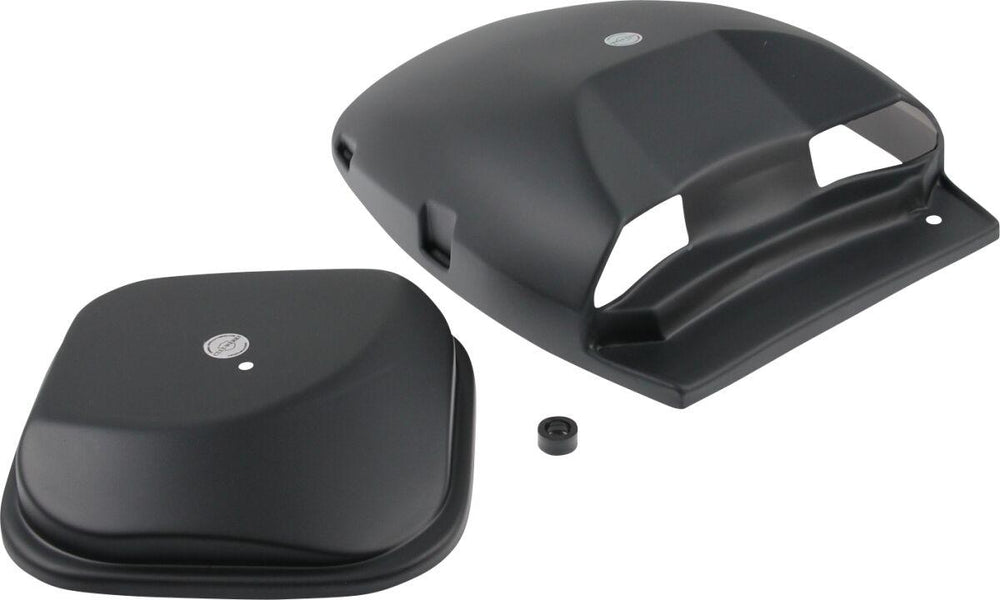 Cult Werk Air Filter Cover Set For Harley Davidson VRSCA 1130 2002-2006 - Black