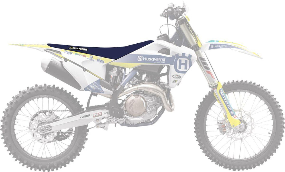 Blackbird Replica Team Seat Cover For Husqvarna FC250 2019-2023 - Blue