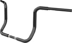 LA Choppers Twin Round Handlebar For Harley Davidson FLH 1868 ABS 2021 30.5 cm (12") - Black