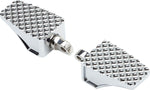 LA Choppers County Line Foot Pegs For Harley Davidson FLD 1690 2012-2013 Fits Front Or Rear - Chrome