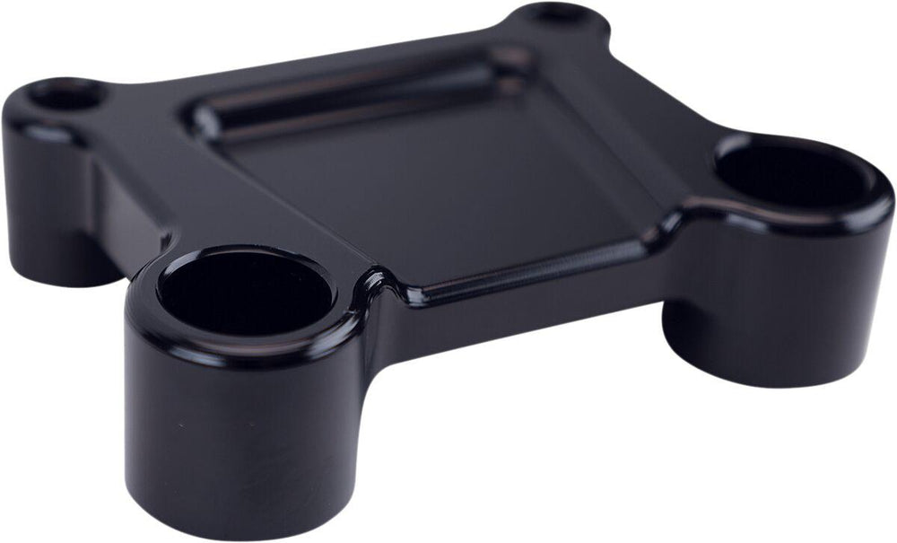 LA Choppers T-Bar Handlebar Adapter For Harley Davidson FLHT 1340 1986-1998 - Black