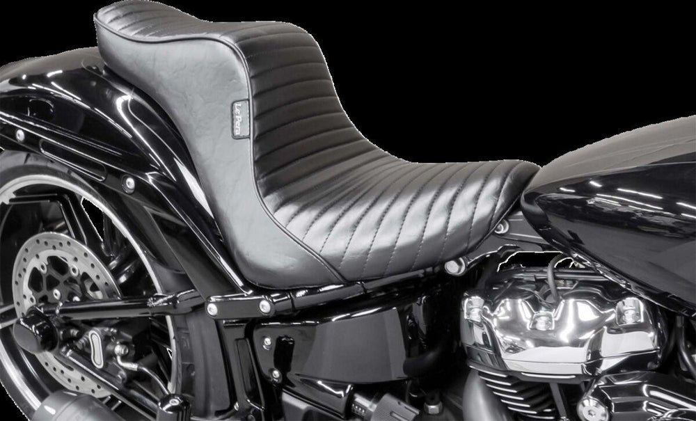 LE Pera Tailwhip Daddy Long Legs Seat For Harley Davidson FLH 1868 ABS 2021 Double Diamond - Black/Blue