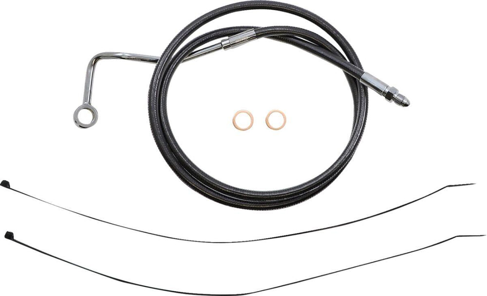 Magnum Shielding  Pearl Designer Handlebar Cable Install Kit For Harley Davidson FLHR 1750 2021-2022 38 - 43cm (15" - 17") - Black
