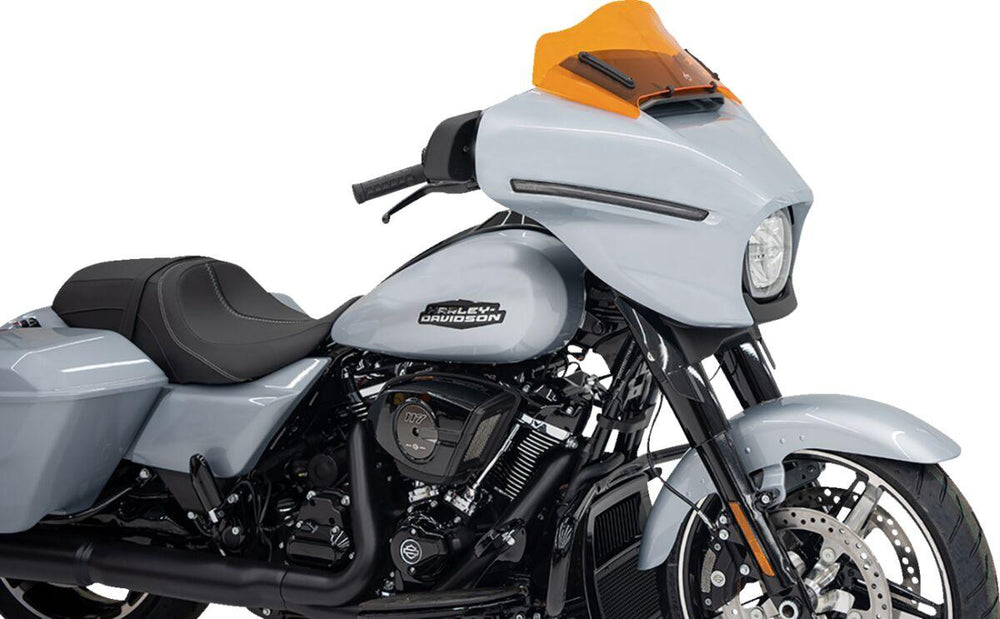 Klock Werks Kolor Flare Windshield For Harley Davidson FLHX 1923 2024-2025 20.5 cm (8") - Orange